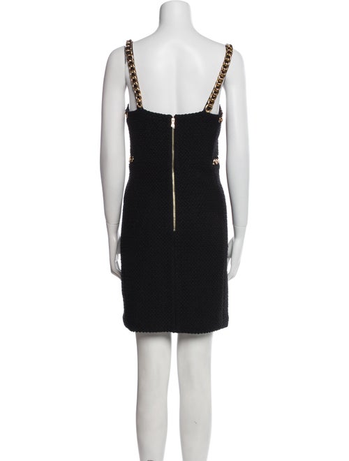 Alice + Olivia Square Neckline Mini Dress