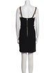 Alice + Olivia Square Neckline Mini Dress