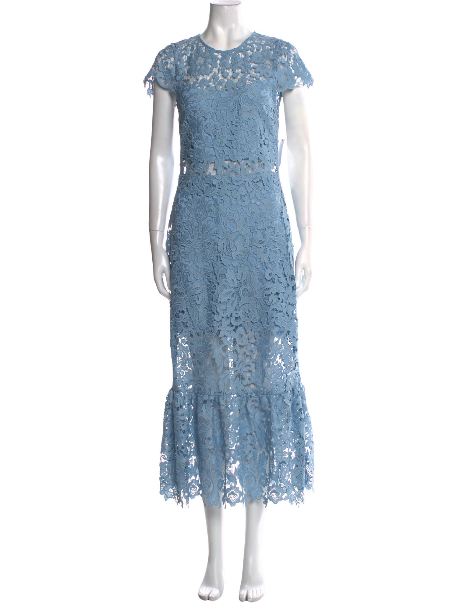 Alice + Olivia Crochet Long Dress