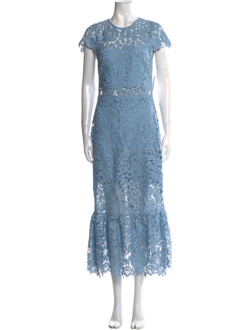 Alice + Olivia Crochet Long Dress