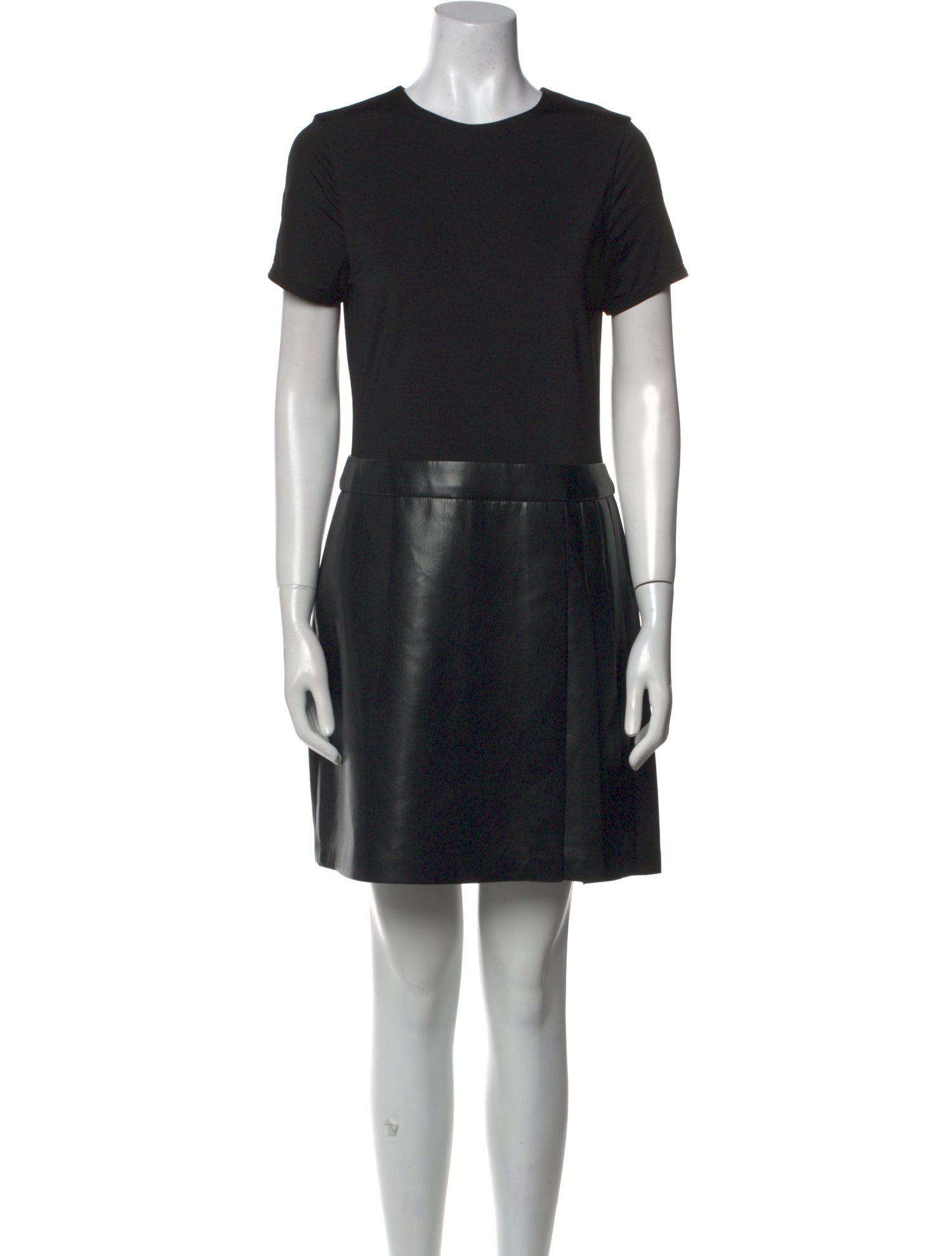 Alice + Olivia Crew Neck Mini Dress