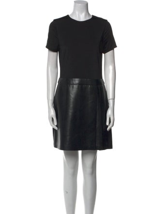 Alice + Olivia Crew Neck Mini Dress