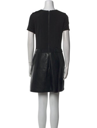 Alice + Olivia Crew Neck Mini Dress