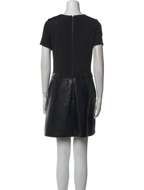 Alice + Olivia Crew Neck Mini Dress