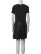 Alice + Olivia Crew Neck Mini Dress