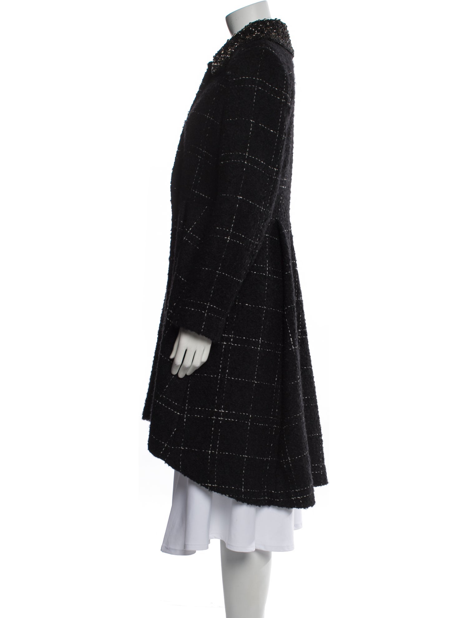 Alice + Olivia Wool Printed Coat