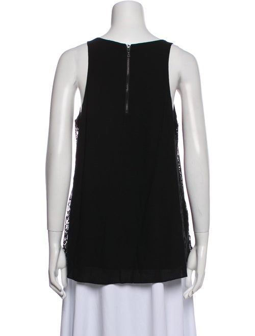 Alice + Olivia Scoop Neck Sleeveless Top