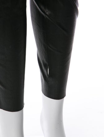 Alice + Olivia Leather Skinny Leg Pants
