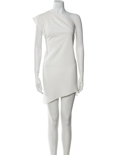 Alice + Olivia One-Shoulder Mini Dress