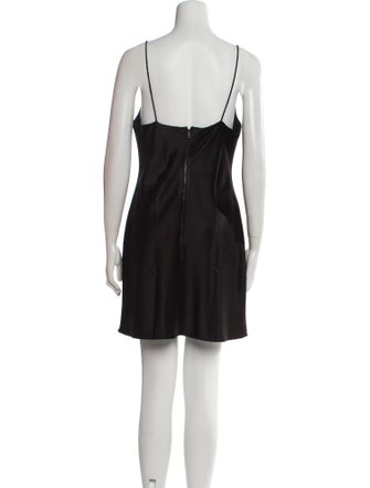 Alice + Olivia Satin Mini Dress