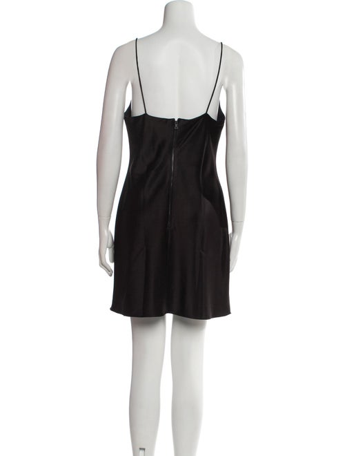 Alice + Olivia Satin Mini Dress