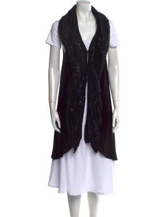 Alice + Olivia Open Front Sweater