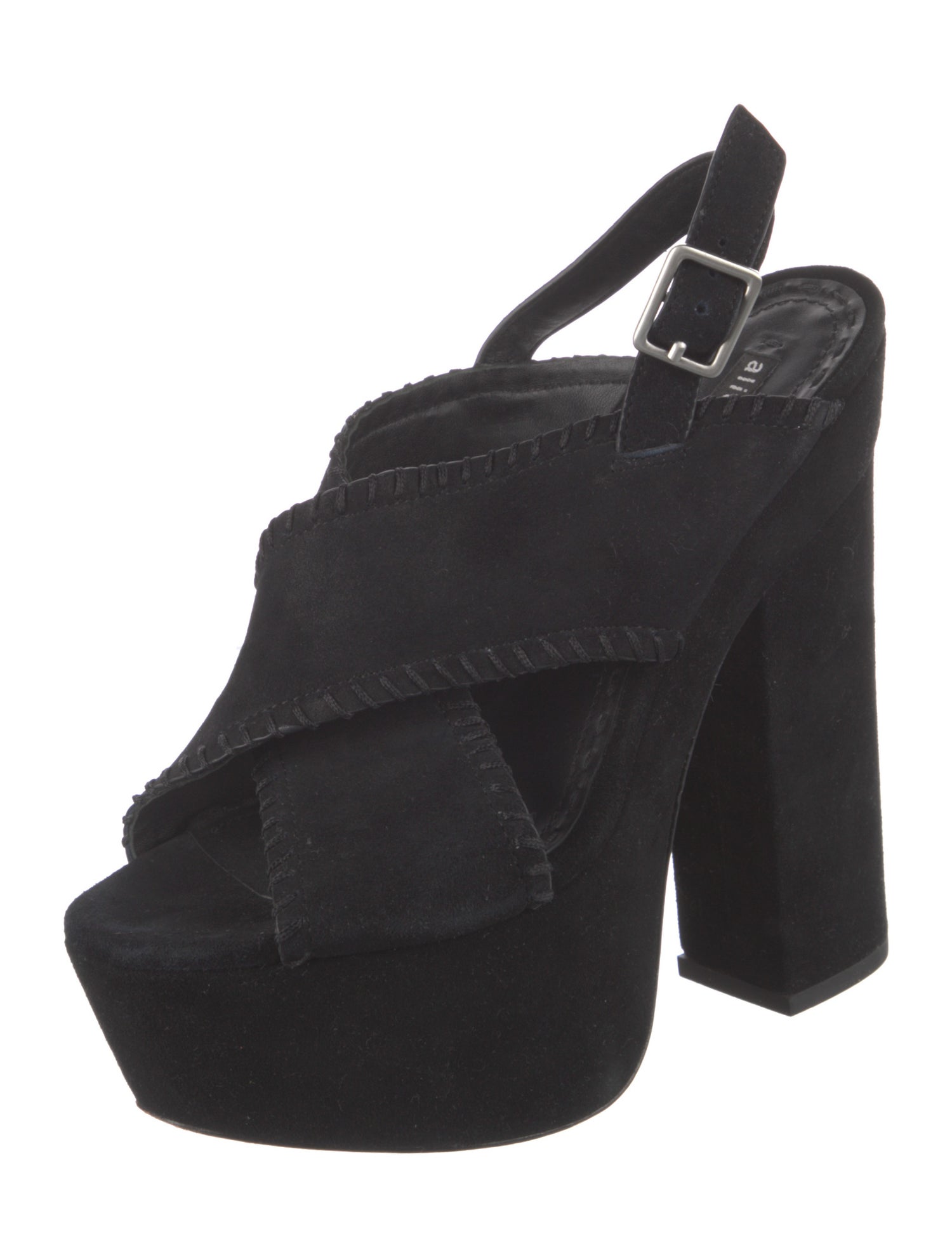 Alice + Olivia Suede Slingback Pumps