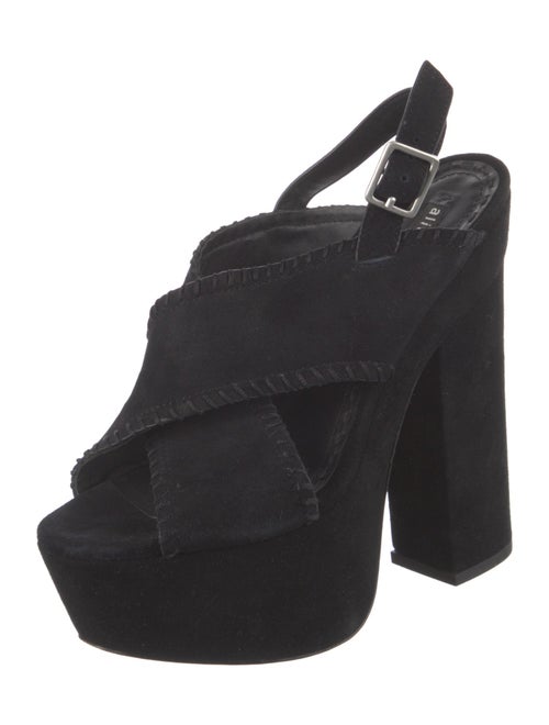 Alice + Olivia Suede Slingback Pumps