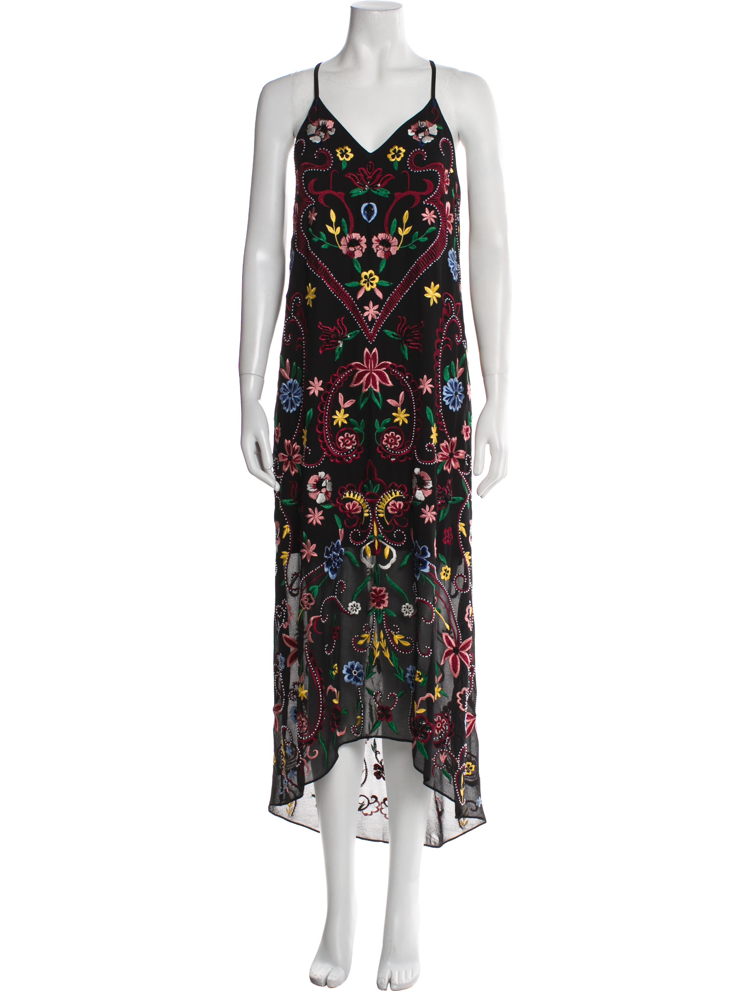 Alice + Olivia Printed Long Dress w/ Tags