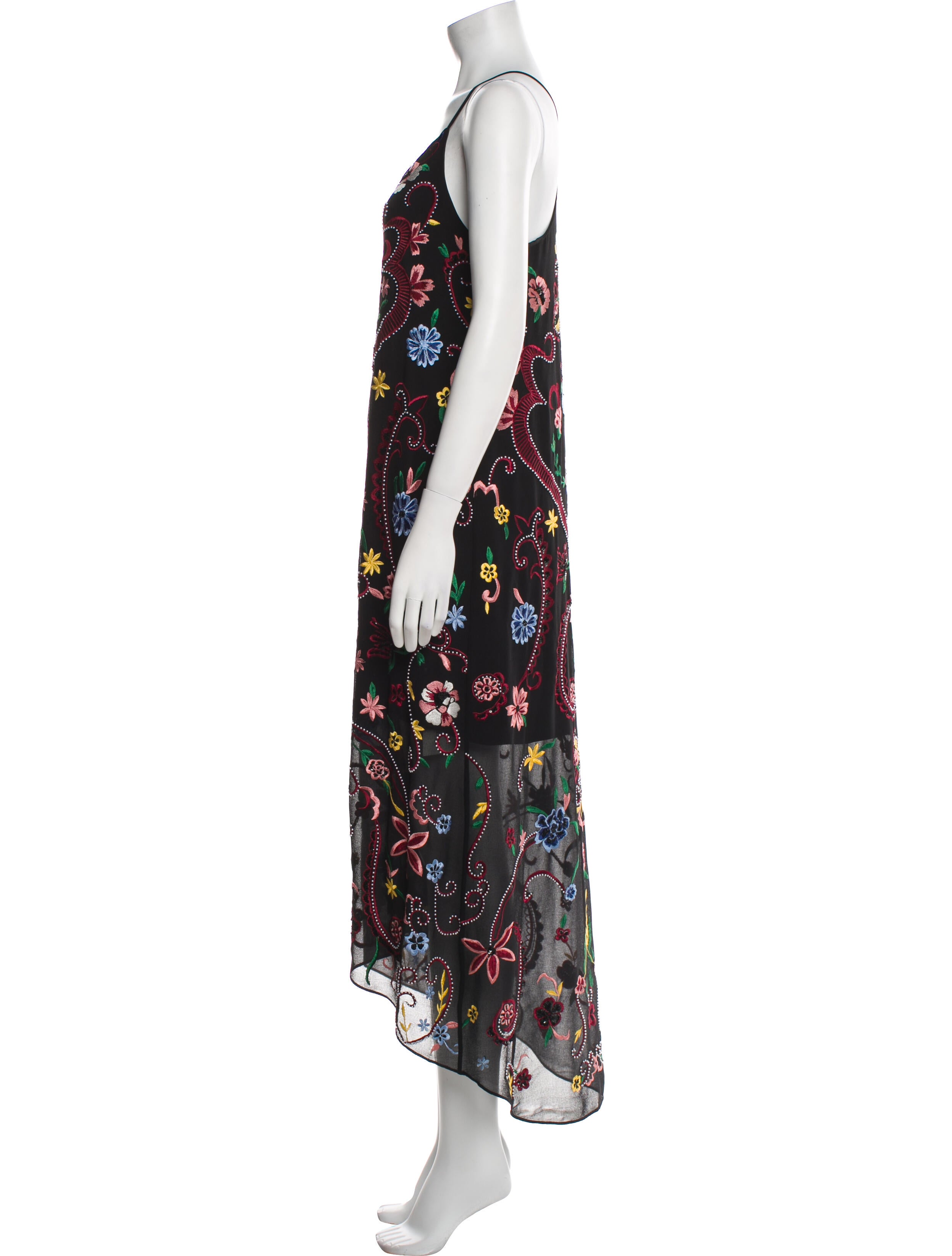 Alice + Olivia Printed Long Dress w/ Tags