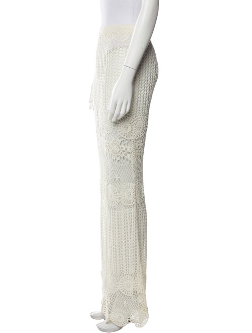 Alice + Olivia Lace Pattern Long Skirt