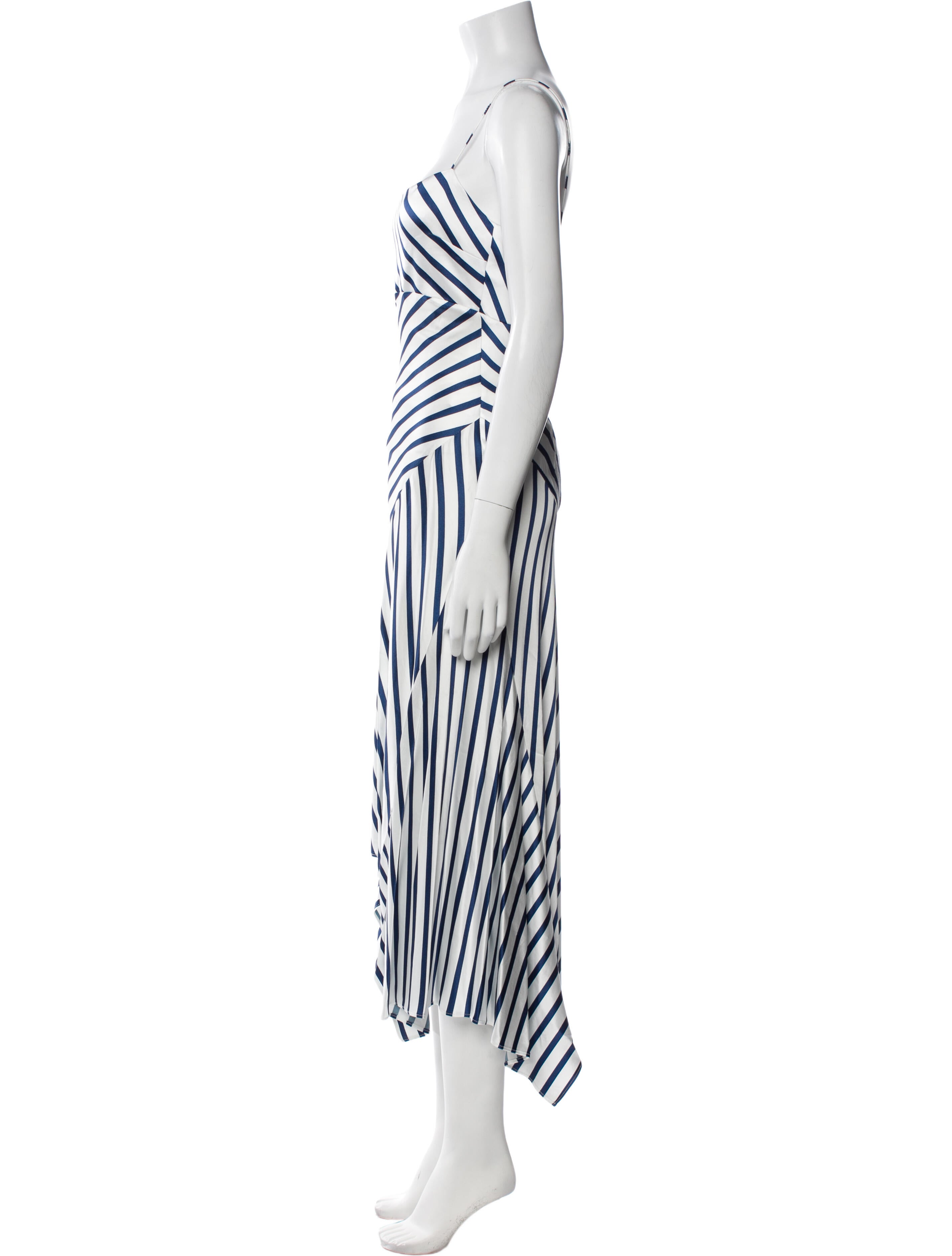Alice + Olivia Striped Long Dress w/ Tags