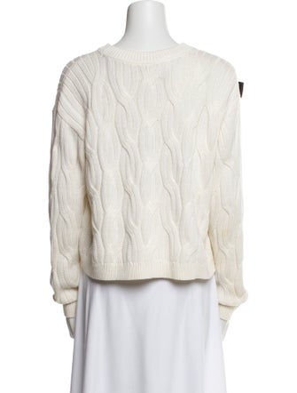 Alice + Olivia Printed Bateau Neckline Sweater
