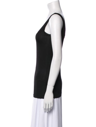 Alice + Olivia Scoop Neck Sleeveless Top