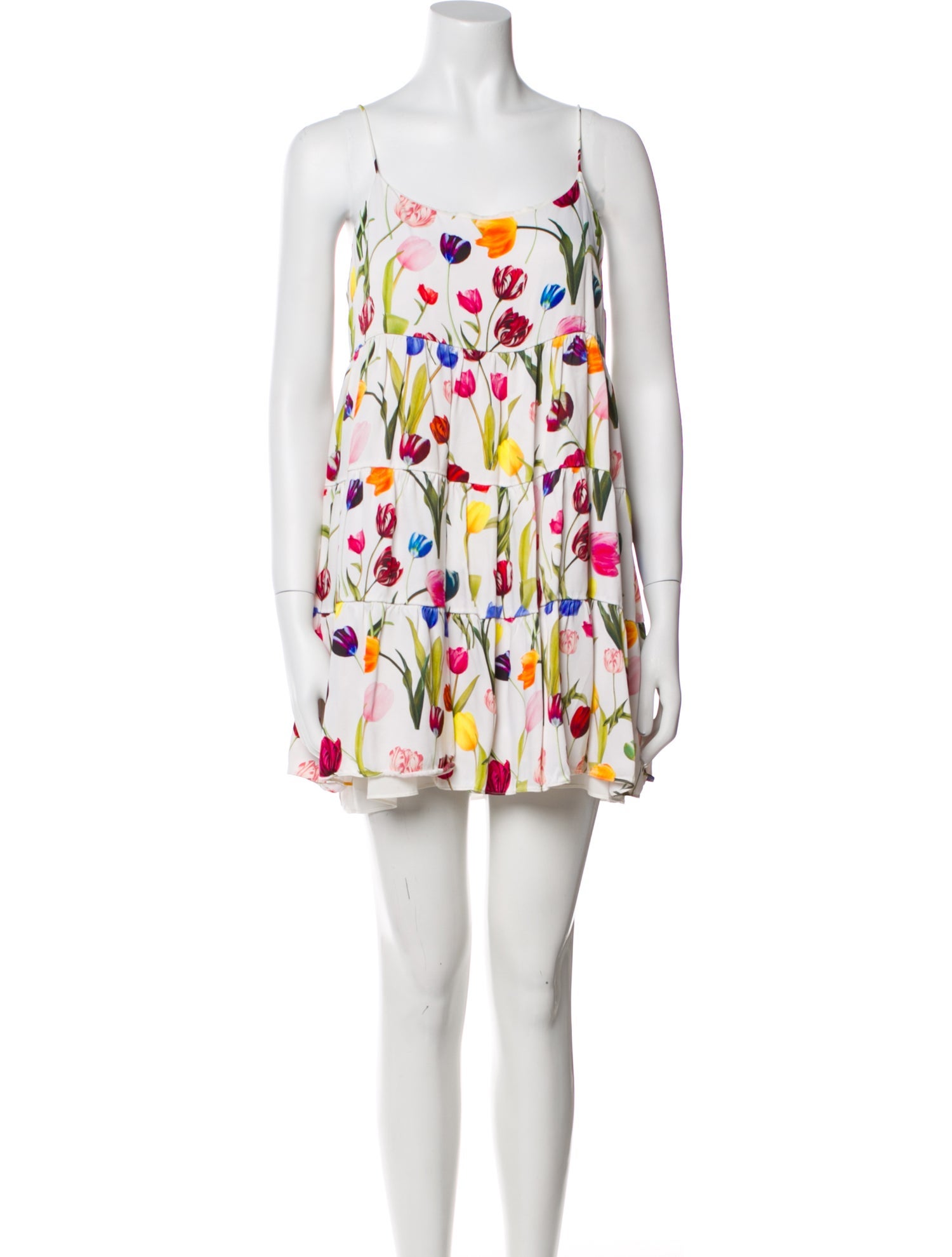 Alice + Olivia Floral Print Mini Dress