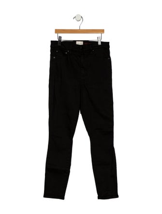 Alice + Olivia Mid-Rise Skinny Leg Jeans