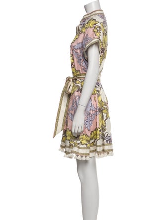 Alice + Olivia Paisley Print Knee-Length Dress