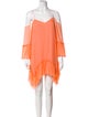 Alice + Olivia Silk Square Neckline Tunic