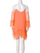 Alice + Olivia Silk Square Neckline Tunic