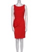 Alice + Olivia Bateau Neckline Mini Dress