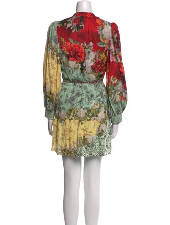 Alice + Olivia Printed Mini Dress
