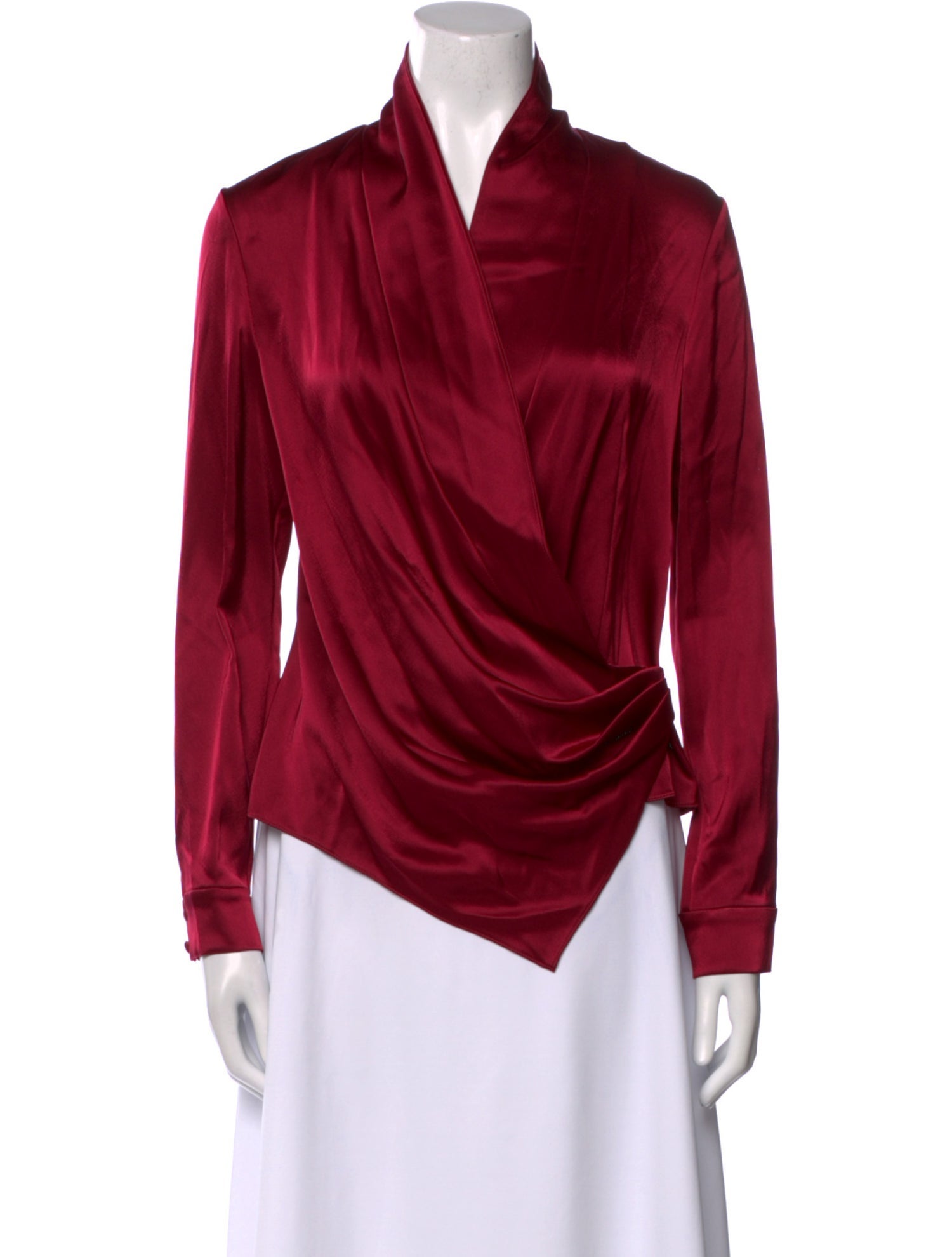 Alice + Olivia Cowl Neck Long Sleeve Blouse w/ Tags