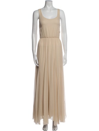 Alice + Olivia Silk Long Dress