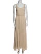 Alice + Olivia Silk Long Dress