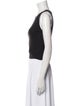 Alice + Olivia Scoop Neck Sleeveless Crop Top