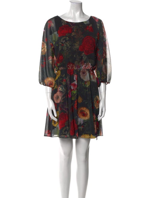 Alice + Olivia Printed Mini Dress