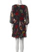 Alice + Olivia Printed Mini Dress