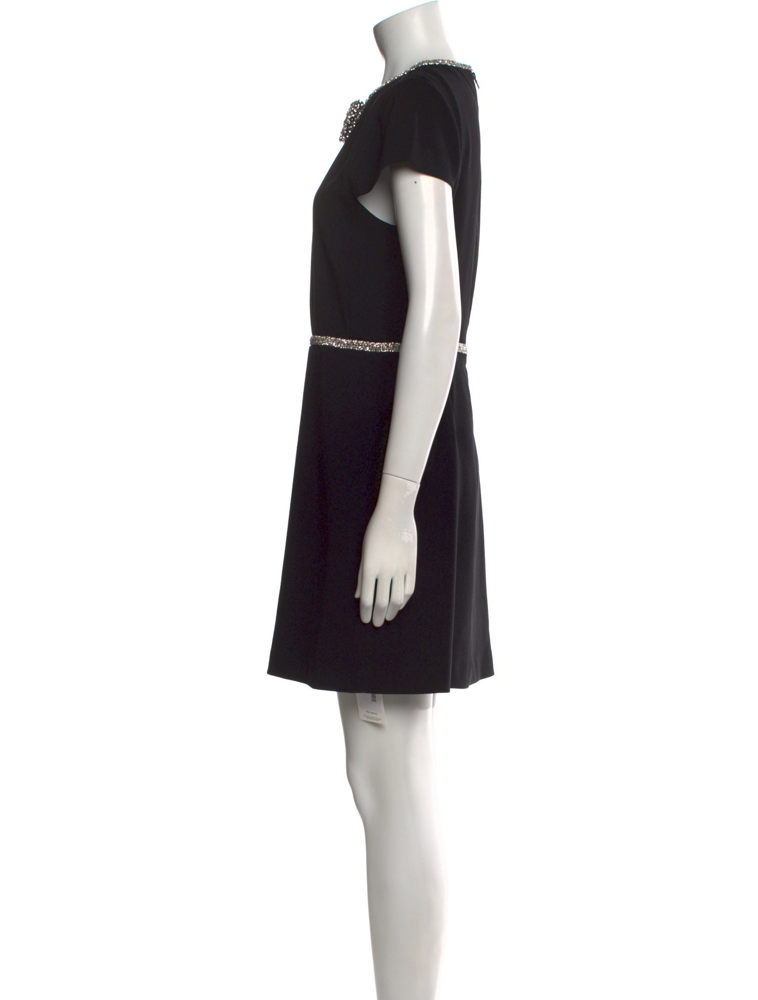 Alice + Olivia Crew Neck Mini Dress