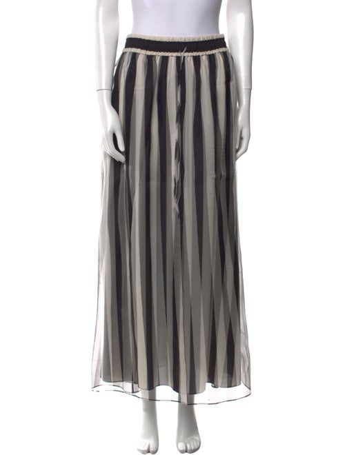 Alice + Olivia Silk Midi Length Skirt