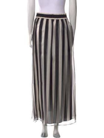 Alice + Olivia Silk Midi Length Skirt