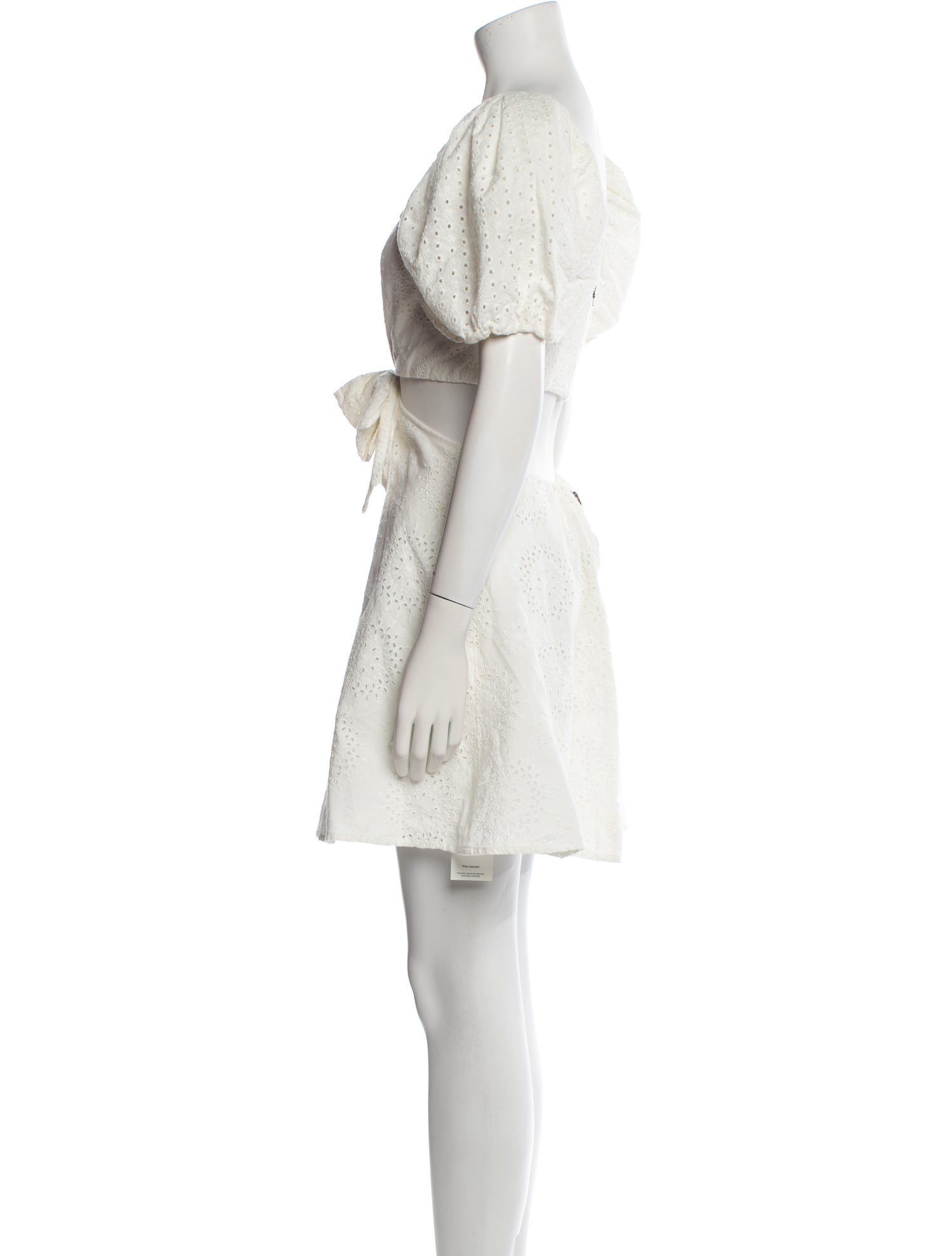 Alice + Olivia V-Neck Mini Dress