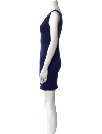 Alice + Olivia V-Neck Mini Dress