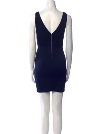 Alice + Olivia V-Neck Mini Dress