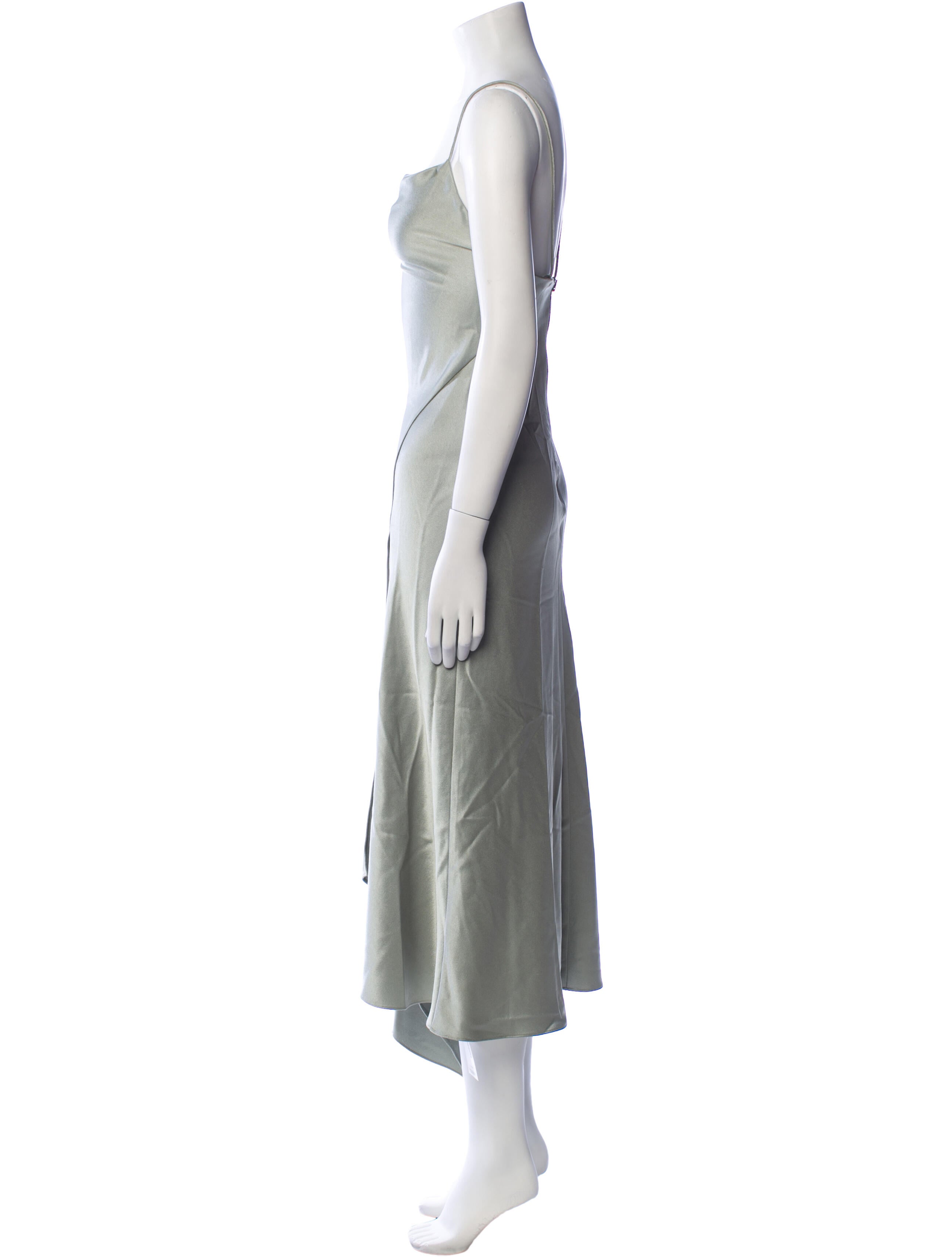 Alice + Olivia Square Neckline Long Dress