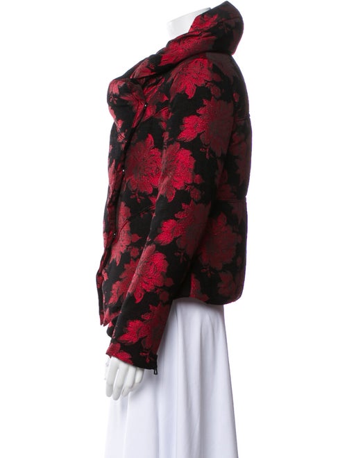 Alice + Olivia Floral Print Down Jacket