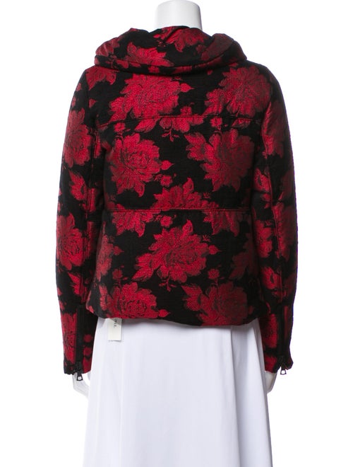 Alice + Olivia Floral Print Down Jacket