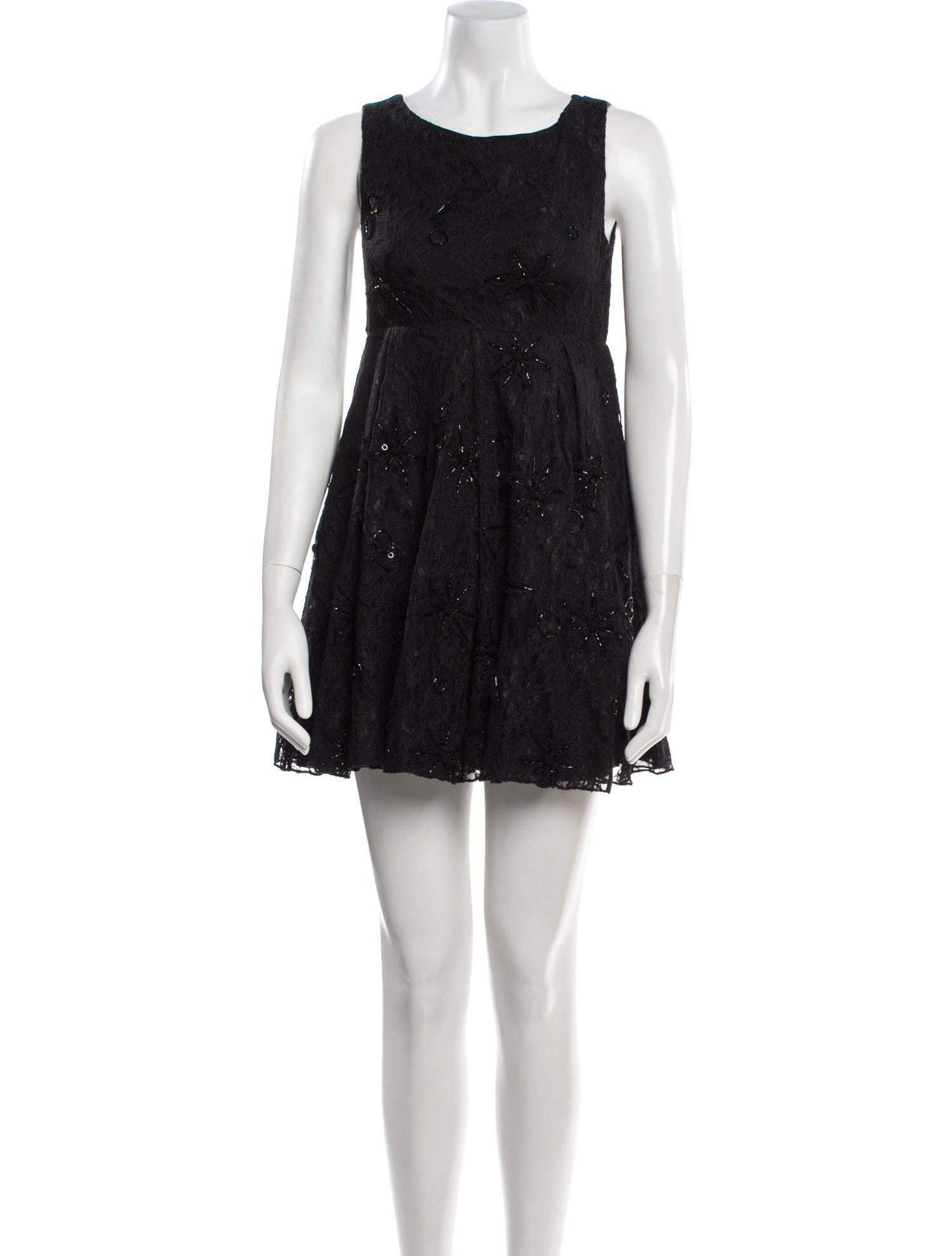 Alice + Olivia Lace Mini Dress