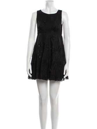 Alice + Olivia Lace Mini Dress