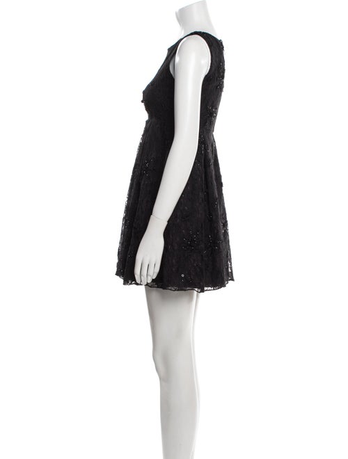 Alice + Olivia Lace Mini Dress