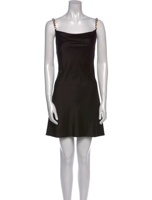 Alice + Olivia Square Neckline Mini Dress